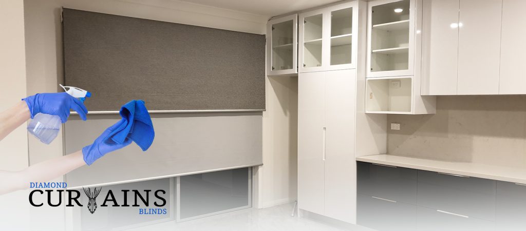 how to clean roller blinds